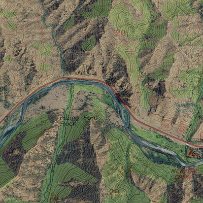 WY-CHIMNEY ROCK: GeoChange 1969-2012 Preview 3