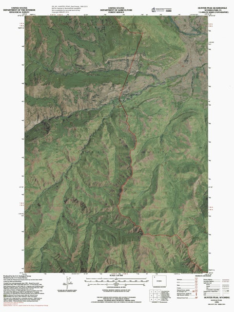 WY-HUNTER PEAK: GeoChange 1985-2012 Preview 1