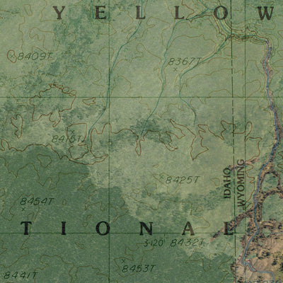 ID-WY-MT-BUFFALO LAKE NE: GeoChange 1977-2011 Preview 2