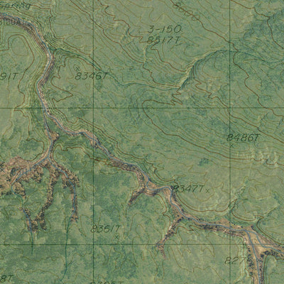 ID-WY-MT-BUFFALO LAKE NE: GeoChange 1977-2011 Preview 3