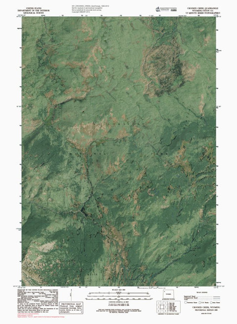 WY-CROOKED CREEK: GeoChange 1984-2012 Preview 1