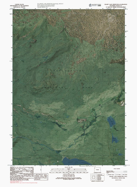 WY-GRASSY LAKE RESERVOIR: GeoChange 1984-2012 Preview 1