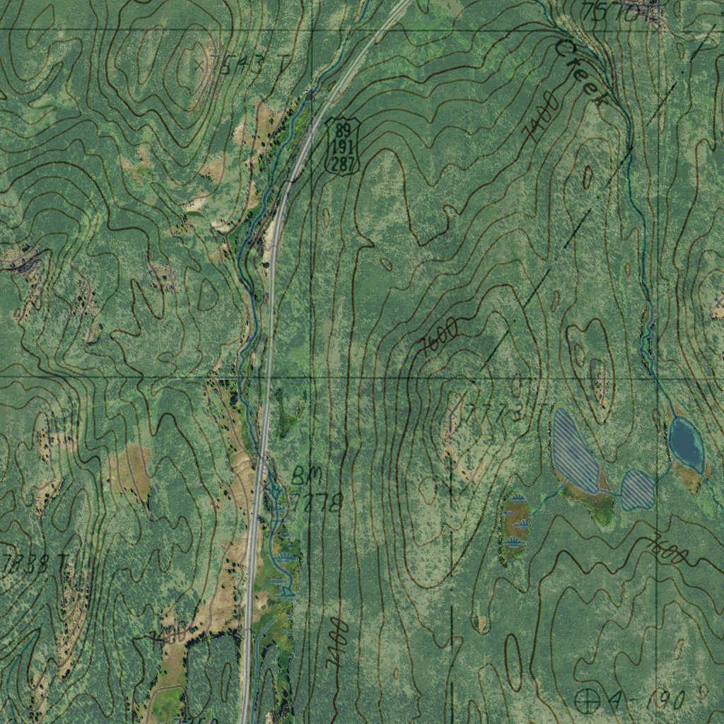 Flagg Ranch Map WY-FLAGG RANCH: GeoChange 1984-2012 Map by Western Michigan University ...