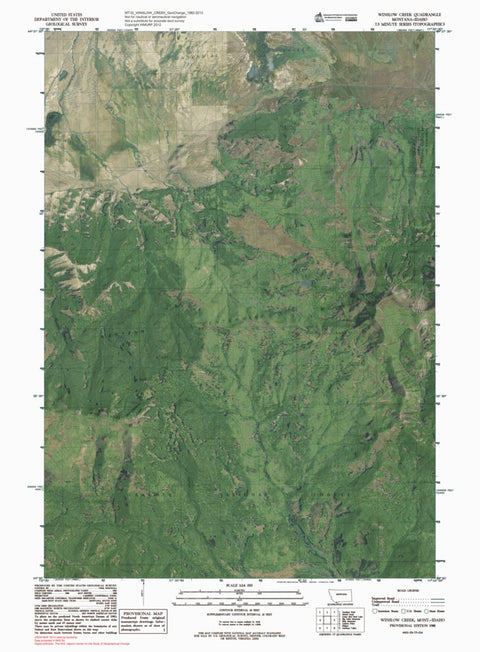 MT-ID-WINSLOW CREEK: GeoChange 1982-2013 Preview 1