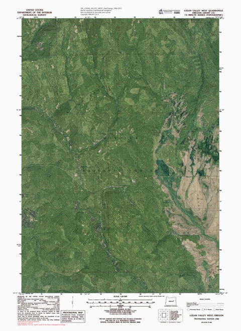 OR-LOGAN VALLEY WEST: GeoChange 1984-2012 Preview 1