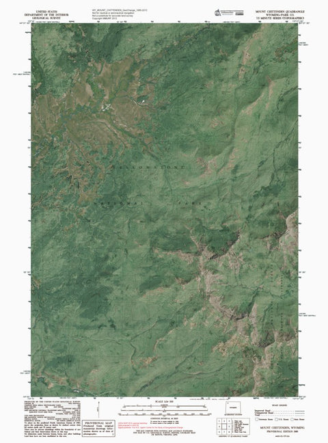 WY-MOUNT CHITTENDEN: GeoChange 1985-2012 Preview 1