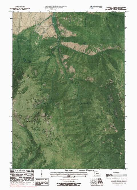 OR-ROBERTS CREEK: GeoChange 1984-2012 Preview 1