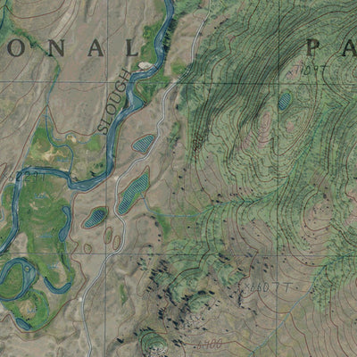 WY-MT-LAMAR CANYON: GeoChange 1980-2012 Preview 2