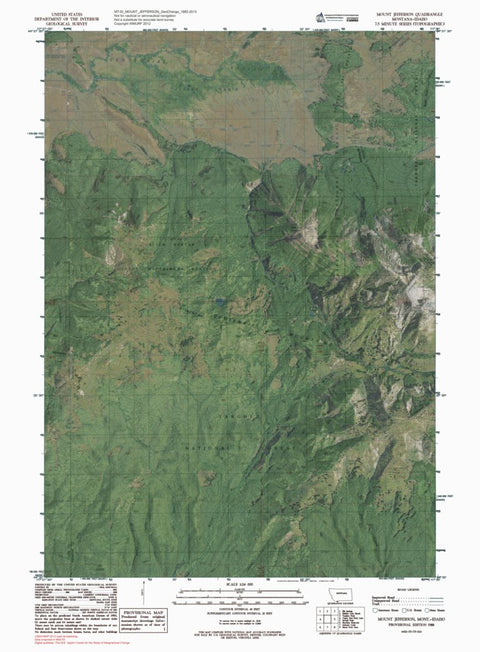 MT-ID-MOUNT JEFFERSON: GeoChange 1982-2013 Preview 1