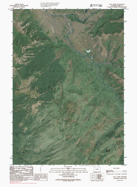 WY-OPAL CREEK: GeoChange 1985-2012 Preview 1