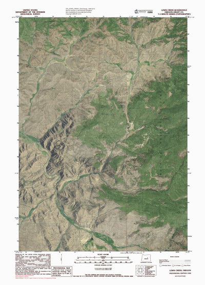 OR-LEWIS CREEK: GeoChange 1984-2012 Preview 1