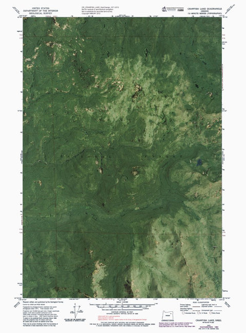 OR-CRAWFISH LAKE: GeoChange 1971-2012 Preview 1