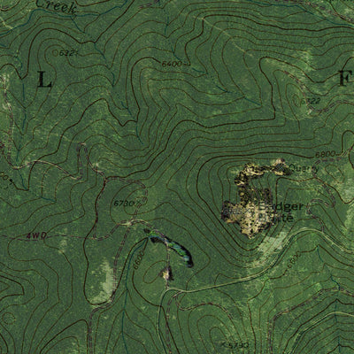 OR-CRAWFISH LAKE: GeoChange 1971-2012 Preview 2