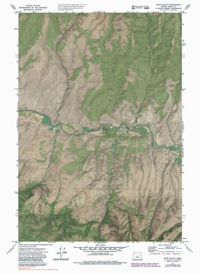 OR-SHOP GULCH: GeoChange 1971-2012 Preview 1