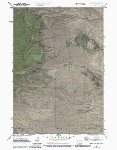 MT-WY-TOLMAN FLAT: GeoChange 1968-2013 Preview 1