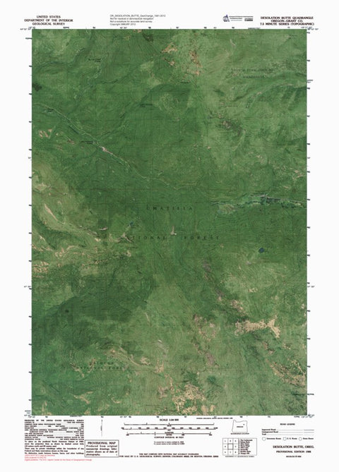 OR-DESOLATION BUTTE: GeoChange 1981-2012 Preview 1