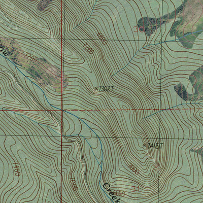MT-RED LODGE WEST: GeoChange 1975-2013 Preview 2