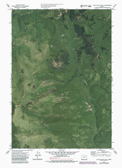 OR-LITTLE BALDY MOUNTAIN: GeoChange 1971-2012 Preview 1