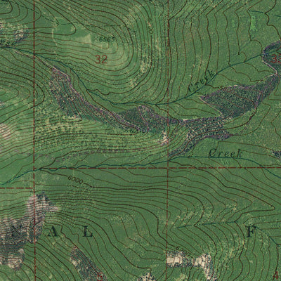 OR-LITTLE BALDY MOUNTAIN: GeoChange 1971-2012 Preview 2