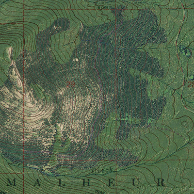 OR-LITTLE BALDY MOUNTAIN: GeoChange 1971-2012 Preview 3