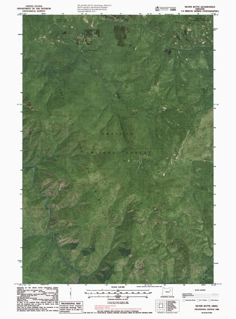 OR-SILVER BUTTE: GeoChange 1982-2012 Preview 1