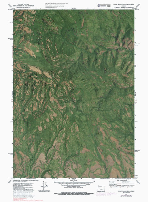 OR-WOLF MOUNTAIN: GeoChange 1971-2012 Preview 1