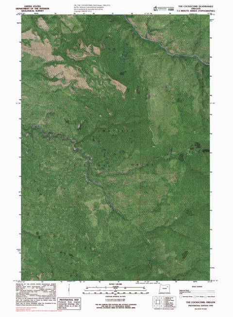 OR-THE COCKSCOMB: GeoChange 1984-2012 Preview 1