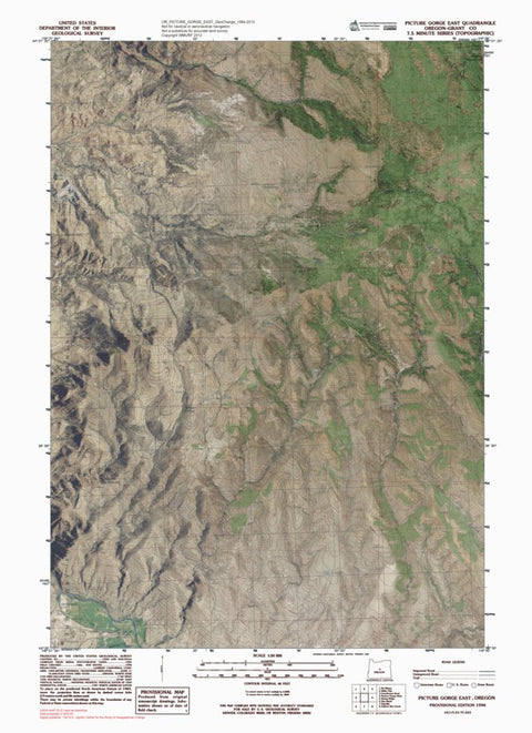 OR-PICTURE GORGE EAST: GeoChange 1984-2012 Preview 1