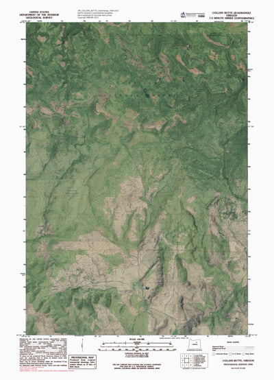 OR-COLLINS BUTTE: GeoChange 1984-2012 Preview 1