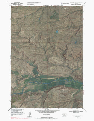 MT-SANDBORN CREEK: GeoChange 1951-2013 Preview 1