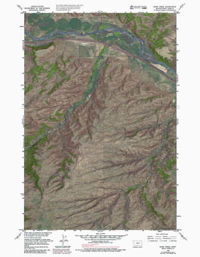 MT-WORK CREEK: GeoChange 1951-2013 Preview 1