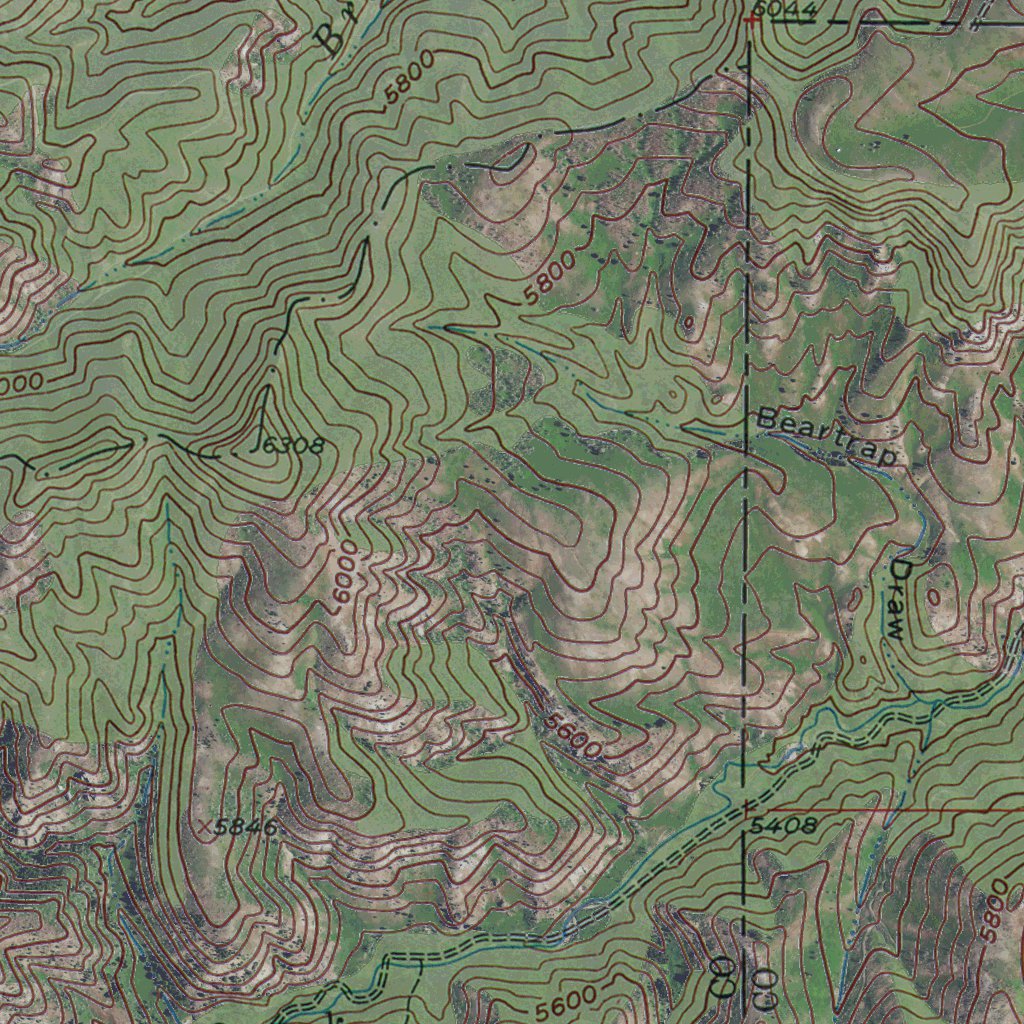 MT-WILDCAT DRAW: GeoChange 1951-2013 Map by Western Michigan University ...