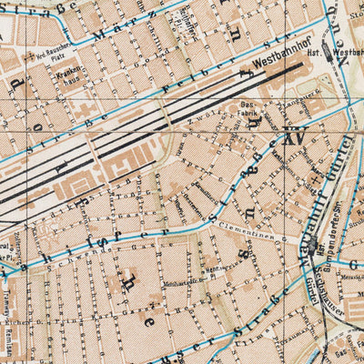 Wien (Vienna) City Map, about 1910 Preview 3