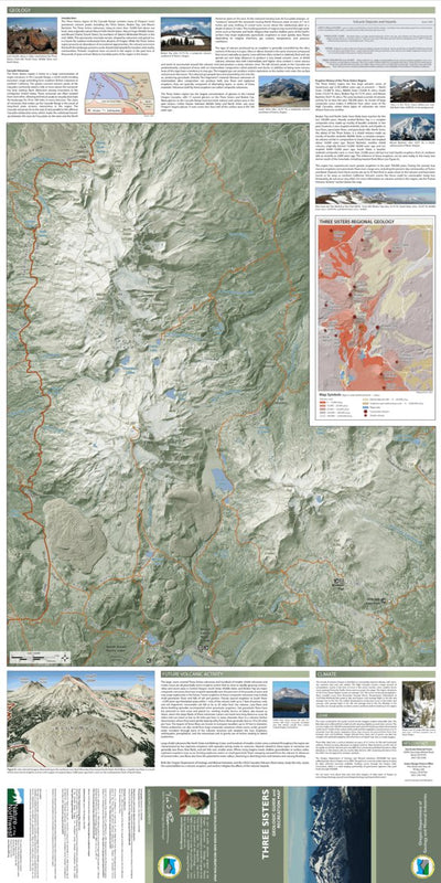 Three Sisters Geologic Guide and Recreation Map -Side 2 Preview 1