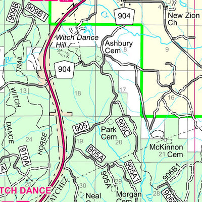 Tombigbee National Forest Trace Unit Preview 2
