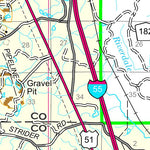 Holly Springs National Forest Yalobusha Unit, Visitor Map Preview 3
