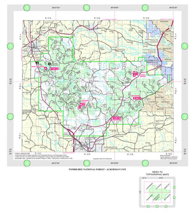 Tombigbee National Forest Ackerman Unit Preview 1