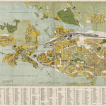 Viipurin kaupungin kartta, 1935. Viipuri (Vyborg) City Map, 1935 Preview 1