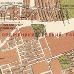 Ростов-на-Дону. план города, 1939. Rostov-on-Don City Map Preview 2