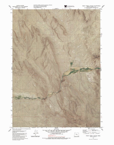 OR-TROUT CREEK CANYON: GeoChange 1974-2012 Preview 1