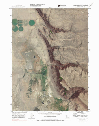 OR-HOME CREEK BUTTE: GeoChange 1966-2012 Preview 1