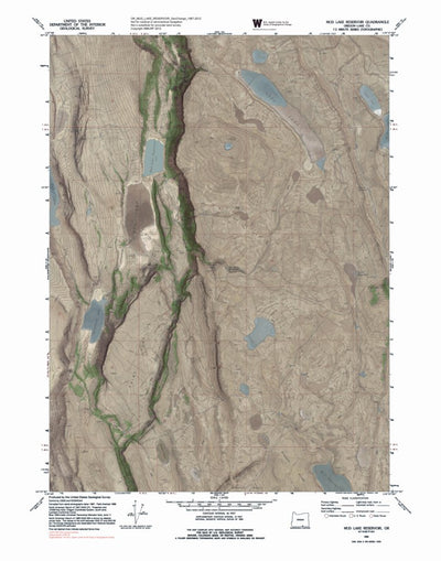 OR-MUD LAKE RESERVOIR: GeoChange 1967-2012 Preview 1