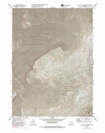 OR-COYOTE LAKE WEST: GeoChange 1974-2012 Preview 1