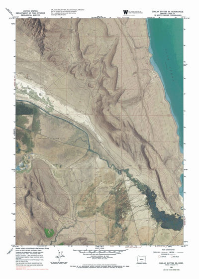 OR-COGLAN BUTTES SE: GeoChange 1963-2012 Preview 1