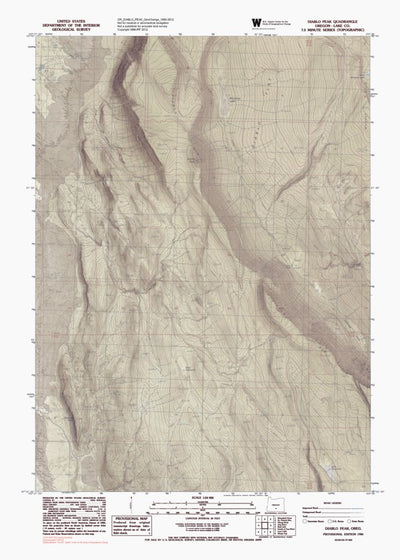 OR-DIABLO PEAK: GeoChange 1980-2012 Preview 1
