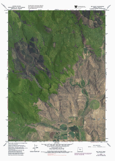 OR-BIG BALDY: GeoChange 1960-2012 Preview 1