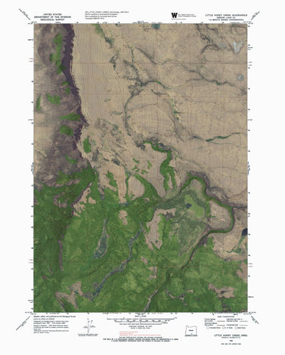 OR-LITTLE HONEY CREEK: GeoChange 1967-2012 Preview 1