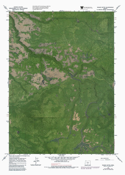 OR-SHAKE BUTTE: GeoChange 1963-2012 Preview 1