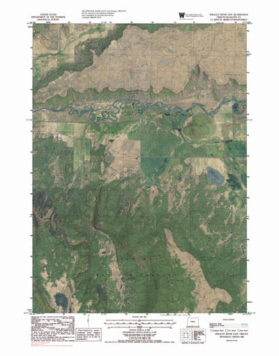 OR-SPRAGUE RIVER EAST: GeoChange 1983-2012 Preview 1