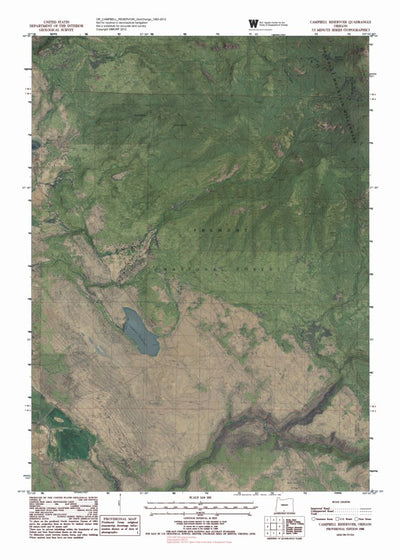 OR-CAMPBELL RESERVOIR: GeoChange 1983-2012 Preview 1